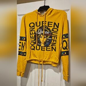 ON FIRE HOODED TSHIRT
